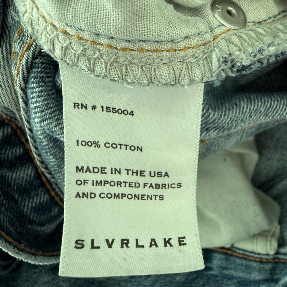 SLVRLAKE Tessa Curve Jeans in Stardust - Picture 12 of 16